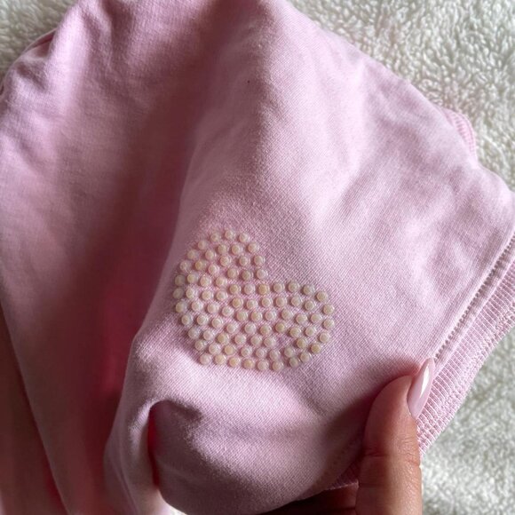 Vintage Pink Universal Studios Heart Zip Up Hoodie - Picture 4 of 8